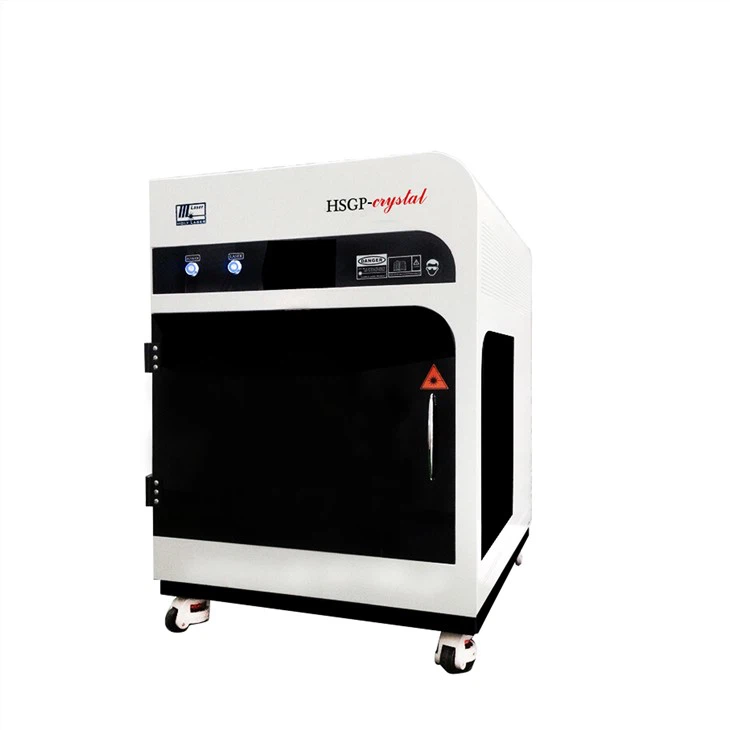 Sottosuolo laser di cristallo 3D all'interno della macchina per incidere